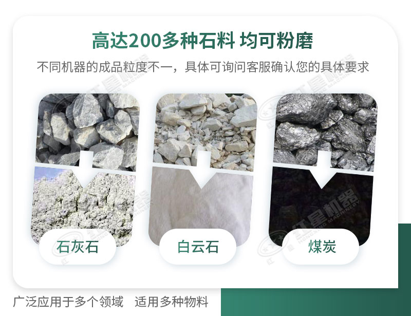 開廠如何選擇磨粉機(jī)型號(hào)？磨粉碎機(jī)有哪些型號(hào)？